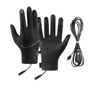 Guanti Riscaldati Invernali - Guanti Termici Elettrici Impermeabili Ricaricabili USB - Manopole con Temperatura Regolabile per Corsa Caccia Lavoro Guida Anziani Sci Escursionismo Giardinaggio