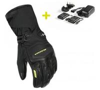 Macna Azra RTX kit guanti da moto riscaldabili, nero, taglia M per maschi
