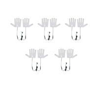 Guanti riscaldati Pad Guanti da sci Riscaldamento Pad Guanti riscaldati elettrici Pad per inverno Lavoro all'aperto Sci Escursionismo Guanto da campeggio Tappetino riscaldante in fibra di carbonio