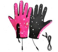 Guanti riscaldati per il freddo, guanti riscaldati USB Screen Touch - guanti caldi multifunzionali, antivento, per ciclismo, escursionismo