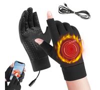 Guanti Riscaldati Per Uomo - Guanti Riscaldati Elettrici per Sci, USB Riscaldanti per Sci, Snowboard, Ciclismo, Corsa, All Aperto, Lavoro Quotidiano, Guida, Escursionismo, Sport
