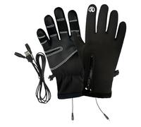 Guanti riscaldati ricaricabili,3 livelli touch screen ricaricabile tramite USB per bici escursionismo,Guanti da lavoro riscaldati - per sci snowboard camminate lavoro giardinaggio e rimozione della