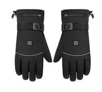 Guanti riscaldati, Ski Heated Gloves Winter Thermal Warm Rechargeable Heating Motorcycle Touch Screen Outdoor Sports,per donne e uomini(A2 5000mAh)