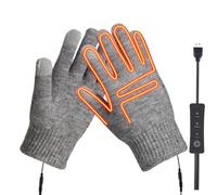 Guanti riscaldati Touch Screen - Guanti riscaldati a mano invernali da donna | Guanti riscaldati a 3 temperature per ciclismo, guida, sci e attività all'aria aperta