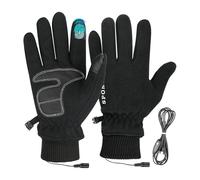 Guanti Riscaldati USB - 1 Paio Di Guanti Riscaldanti Elettrici Antivento | TOULCHSCREEN A Temperatura Regolabile Batteria Ricaricabile Ricaricabile Abbigliamento Sportivo Caldo Per Il Ciclismo