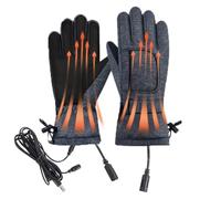 Guanti riscaldati USB, guanti elettrici Guanti riscaldanti elettrici | Touchscreen per lo sci, il ciclismo, l'escursionismo, le forniture invernali