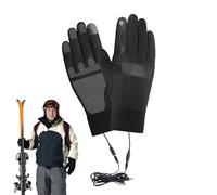 Guanti riscaldati USB - Guanti invernali leggeri - Guanti da motociclismo, guanti invernali impermeabili per touchscreen, guanti invernali leggeri