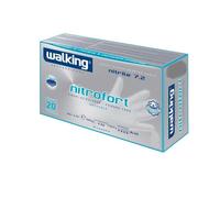Guanti riusabili in nitrile Nitrofort Walking 100 pz