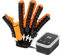 Guanti Robot di Riabilitazione Dispositivo di Recupero da Artrite per Pazienti Emiplegici Finger Trainer per Disfunzione della Mano dei Pazienti,Guanto per Fisioterapia della Mano Right,2XL