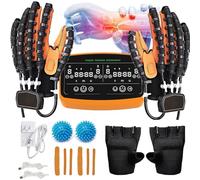 Guanti Robot Per Riabilitazione, Attrezzatura Per Allenamento Con Dita Per Ictus Emiplegico, Per Il Recupero Della Funzione Della Mano, 3 Modalità E 9 Livelli Di Forza,L