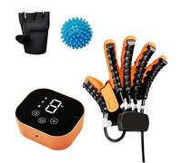 Guanti Robot Per Riabilitazione, Attrezzatura Per Il Recupero Dell'ictus Della Mano, Allenatore Per La Riabilitazione Delle Dita Della Mano Sinistra E Destra, Alleviare L(Size:XXL,Color:Mano destra)