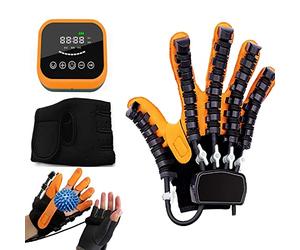 Guanti robot per riabilitazione per allenamento delle dita, ortesi assistiva per recupero dell'ictus e sollievo dalla disfunzione della mano