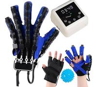 Guanti robotici for riabilitazione/abilitazione della mano, funzione di massaggio con impacco caldo, dispositivo di regolazione della forza a 9 livelli, adatti for la terapia fisica dell'ictus della m