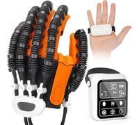 Guanti Robotici Per Riabilitazione, Dispositivo Terapeutico Per Mano Sinistra Destra Per Pazienti Con Paralisi Da Disfunzione, Per Pazienti Con Ictus, Emiplegia(Left,X-Large)