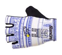Santini Tdf Arrivée Arc De Triomphe 2025 Short Gloves Viola XL Uomo,Donna