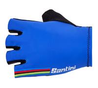 Guanti Santini UCI Official - Blu S / Blu