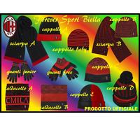 GUANTI - SCALDACOLLO - SCIARPE - CAPPELLI AC MILAN ORIGINALI