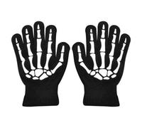 Guanti Scheletro Di Halloween Articoli per Halloween che Brillano al Buio,