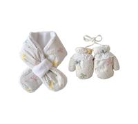 Guanti Sciarpa Isolante Termico Combo Lavabili in Lavatrice per Congelamento per Bambini da 2 a 4 Anni Accessori Sciarpa per Sicuro per Bambini Facile da Lavare