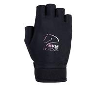 HKM Hobby Horsing Guanti Nero/Grigio 6