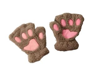 Guanti senza dita PA-21324 - Marrone12