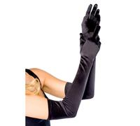 Guanti extra long satin