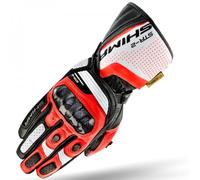 Guanti Shima STR-2 nero-bianco-rosso fluo L