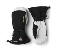 §Guanti Snow in Pelle Hestra Army Leather Gore-Tex Mitt Nero-Grigio§