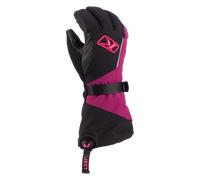 Guanti Snow Klim Allure Gauntlet Nero - Rosa GloL Nero - Rosa Glo