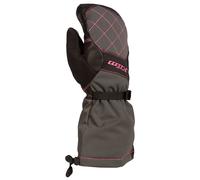 Klim Allure 2022 Ladies Guanti per motoslitta, nero-grigio-rosa, taglia S per donne