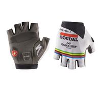 Guanti SOUDAL QUICK-STEP World Champion 2023 bianco/colorato S