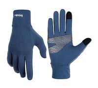 Guanti Sportivi Leggeri Guanti da Corsa Guanti da Corsa Slim con Funzione Touchscreen e Funzione Antiscivolo - Guanti Blu - S/M