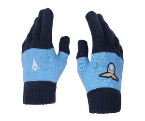 Guanti SS Lazio blu con stemma taglia L