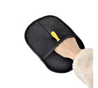 Guanti statici per la depilazione degli animali domestici, riutilizzabili, a 2 vie, per cani e gatti, design compatto, puliscono le fessure del divano, appesi alla parete e zero flyaway