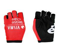 Guanti TEAM VISMA LEASE A BIKE VueltaVictory 2025 rosso