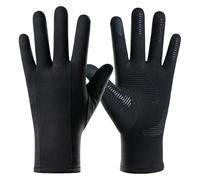 Guanti termici, fodera termica in poliestere, guanti con impugnatura del palmo, guanti per ciclismo, mountain bike e corsa, fodera termica che mantiene le mani calde quando fa freddo