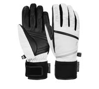 Reusch Tessa Stormbloxx - Membrana impermeabile antivento da donna, traspiranti, guanti da sci, guanti da neve, guanti invernali, 7, bianco/nero