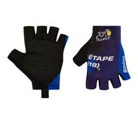 Guanti TOUR DE FRANCE Lourdes-Hautacam 2022 blu/nero L
