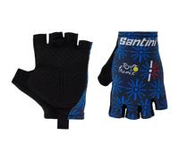 Guanti Tour de France Trionfo 2023 blu S