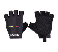 Santini Uci World Champion 2025 Short Gloves Nero M Uomo