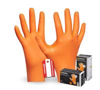 Guanti usa e getta Orange Nitril Ultra Grip, taglia XL, contenuto 50 pezzi