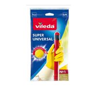 Guanti vileda taglia L 5 paia extra universal resistenti gialli comodi cucina