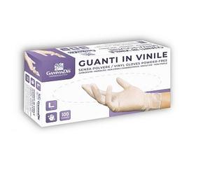 GUANTI VINILE S/POLV S 100PZ