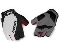 GUANTINI DUCATI GEL-PADDED GLOVES WHITE