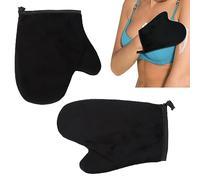 Guanto abbronzante senza sole, applicatore di lozione per guanti ad abbronzatura uniforme lavabile riutilizzabile per abbronzante e lozione senza sole