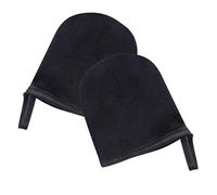 Guanto Abbronzante senza Sole Nero in Lint 2 Pezzi | Applicatore di Lozione Abbronzante, Mini Formato per Aree Piccole e Delicate, Uso Mousse