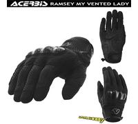 Acerbis Guanti Donna (CE) Ramsey My Vented Pro, Nero taglia M