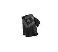 Alé Cycling - Guanti da ciclismo estivi unisex, taglia XL, colore: nero/grigio