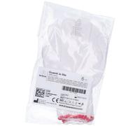 Guanto Ambidestro In Cotone Monofilo Bianco Per Allergie Dermatologich