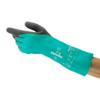 Guanto Ansell Alphatech 58-735 Antitaglio Protezione Chimica 35 cm Tg. 10